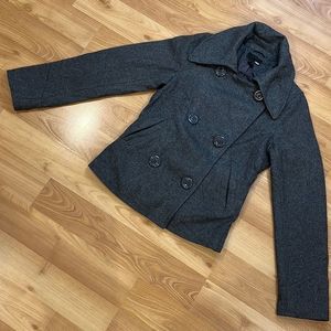 Dark Grey Pea Coat Size 4